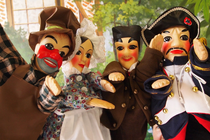 Guignol puppet show